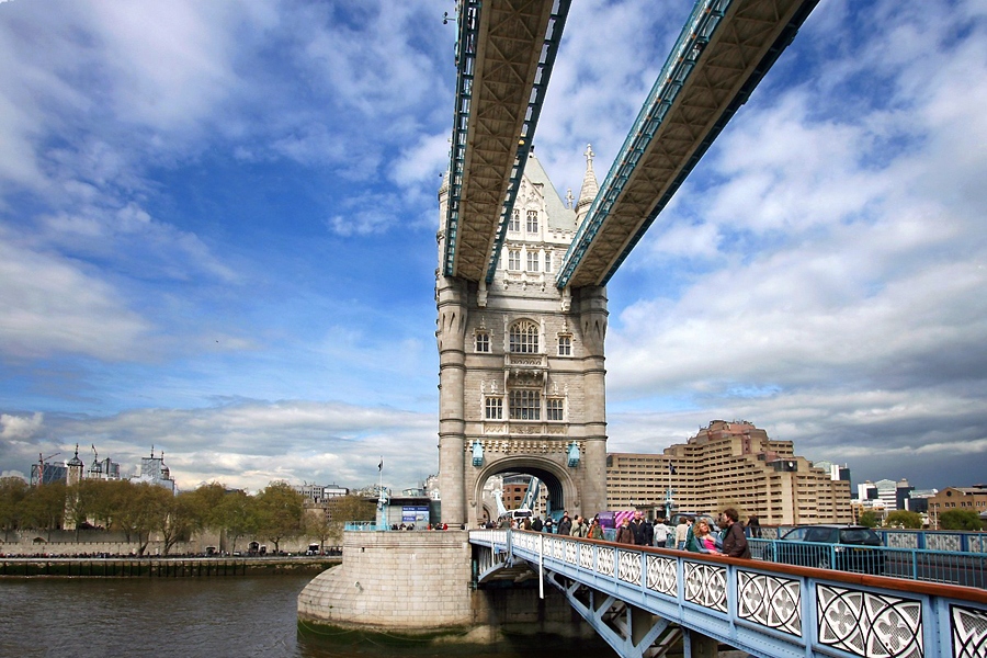 The Tower Bridge by daylight