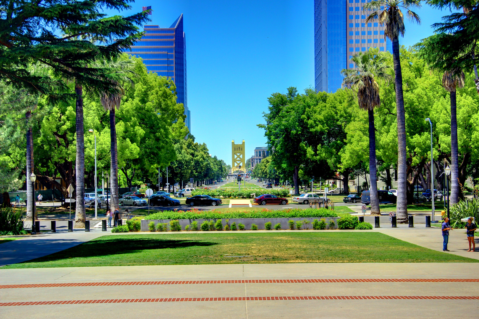 The Tower Bridge In Sacramento