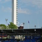 The tower of Olympic station