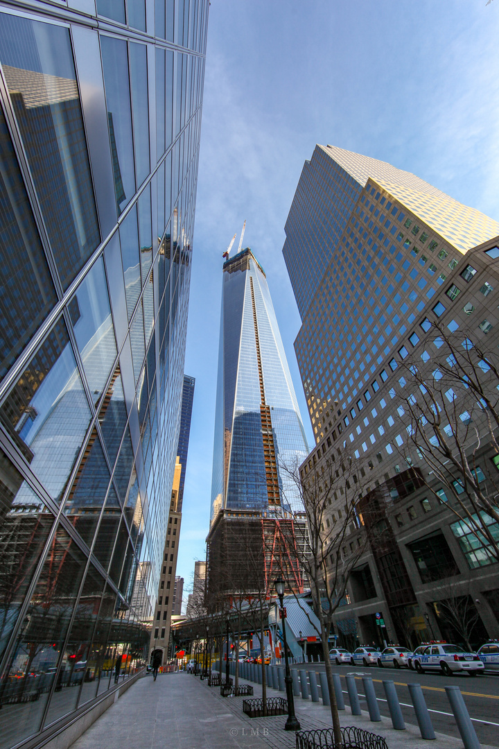 The Tower under construction