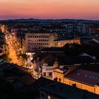 The town at night