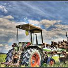 the tractor