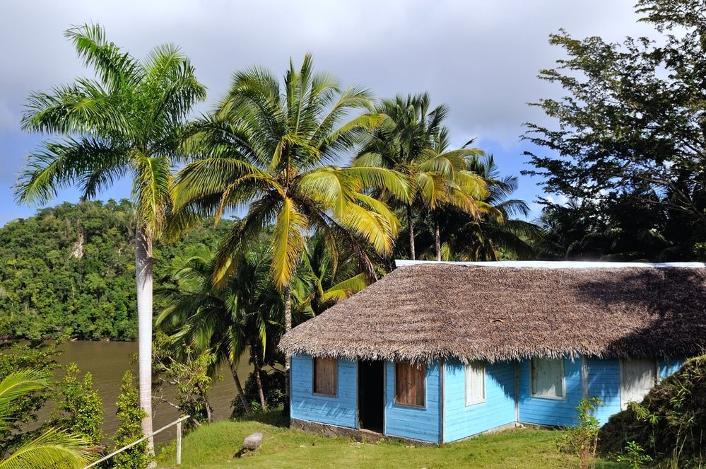 The trail through the National Park near Baracoa