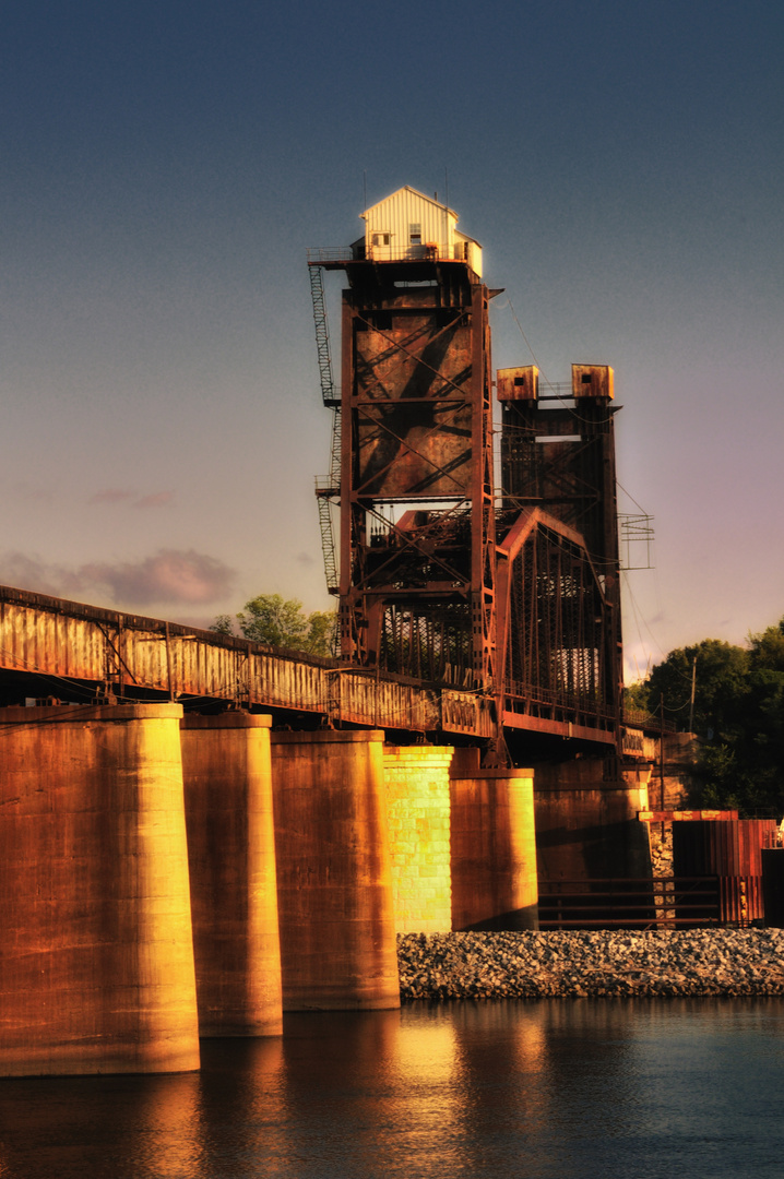 the train bridge