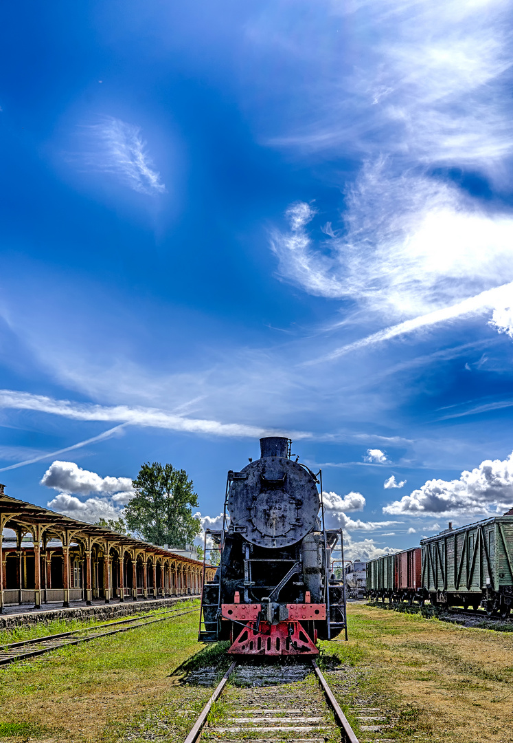 The train in Haapsalu