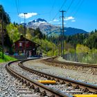 The train station