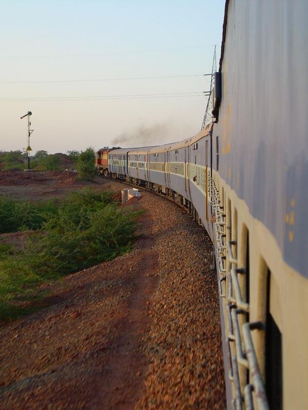 The train to Delhi