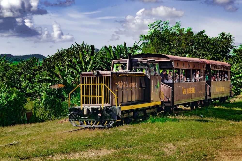 The train to Manaca-Iznaga