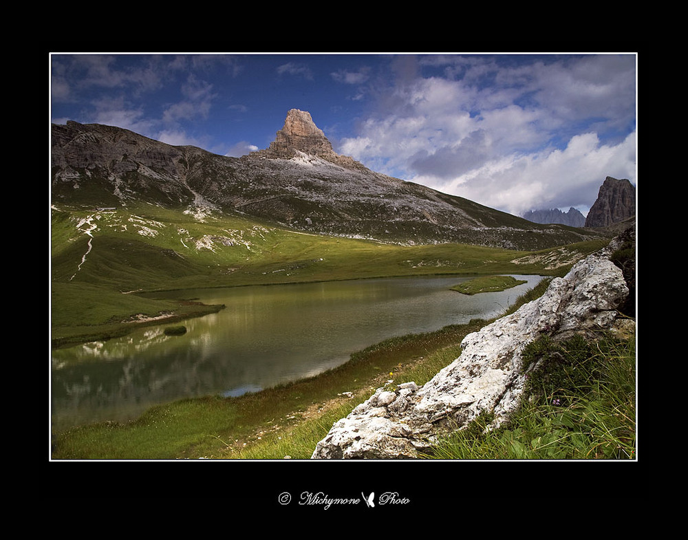 the tranquillity of the lake