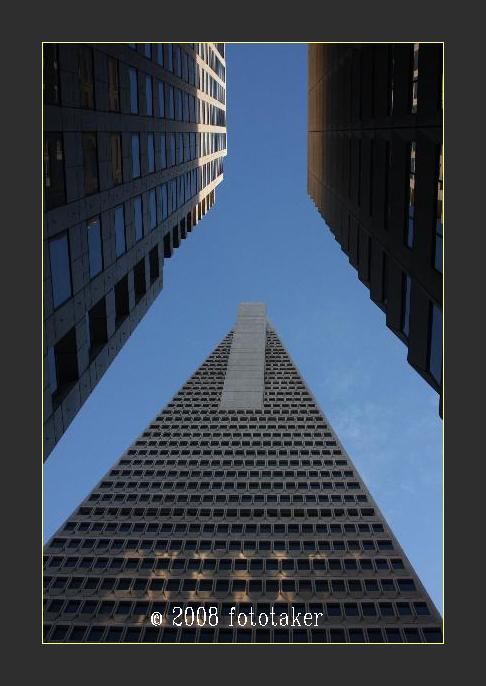 The Transamerica Pyramid in San Francisco (The Jet)