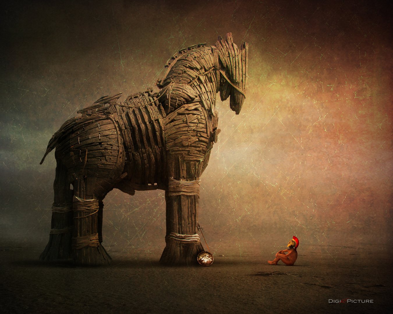 the trojan horses Foto & Bild | griechenland, composing, digiart Bilder
