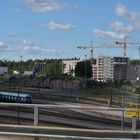 The truck area on Pasila and new housing estate