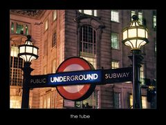 the tube