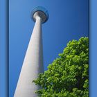 the TV tower in Duesseldorf