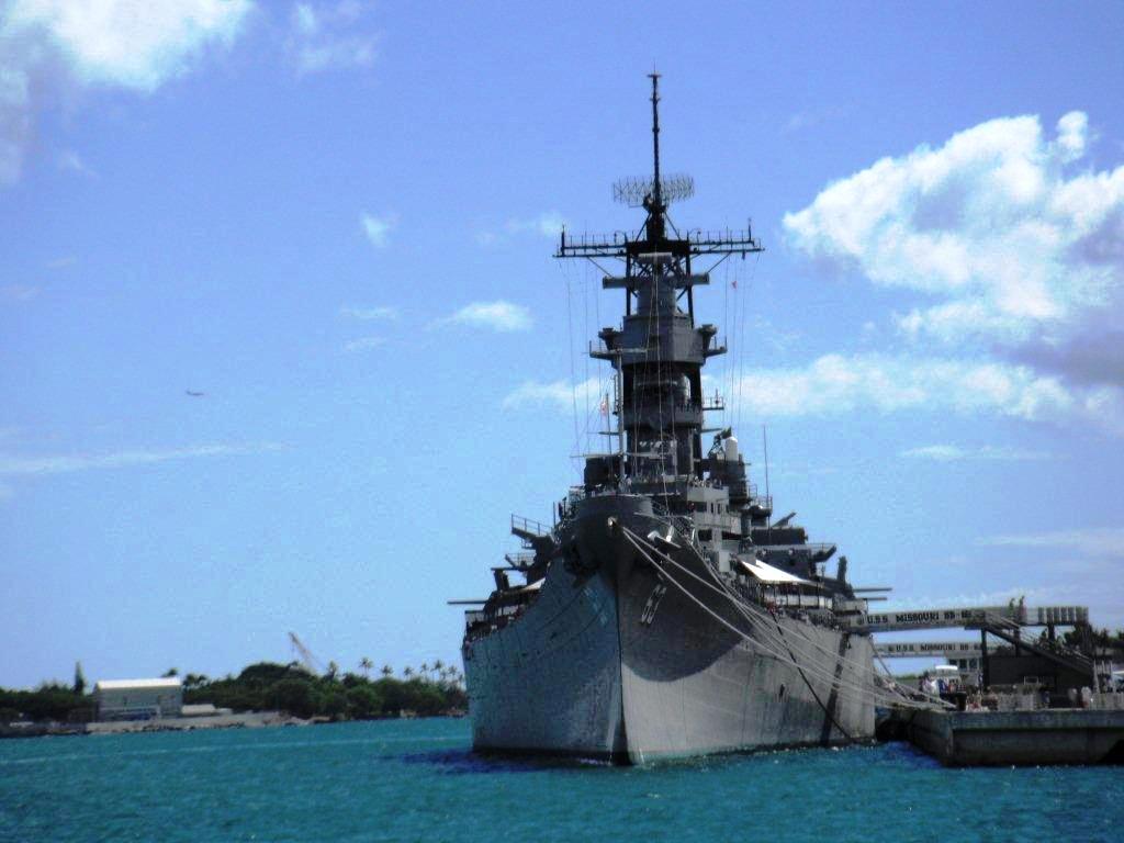 The USS Missouri