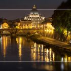 the Vatican in a sea of light