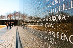 The Vietnam Veterans Memorial Wall