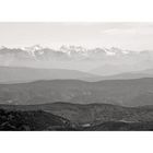 The view from Mont Ventoux 1912 m, Provence, France