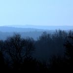 the view from the top of the ridge