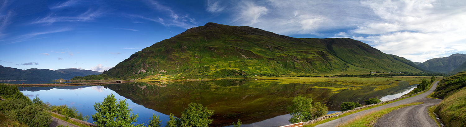 The view I had every day from the cottage window in Scotland