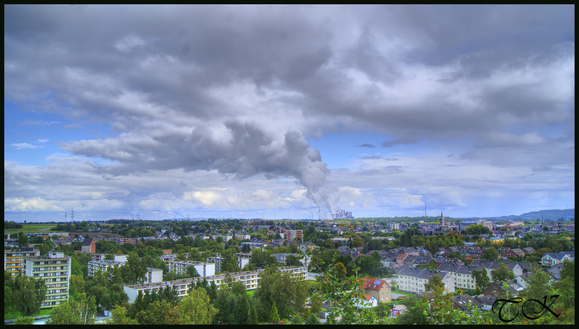 The view over the Valley Eschweiler