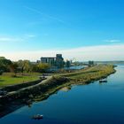 The Vistula River in Plock / Poland /