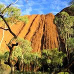 The walk along the Uluru