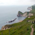 The walk to Durdle Door