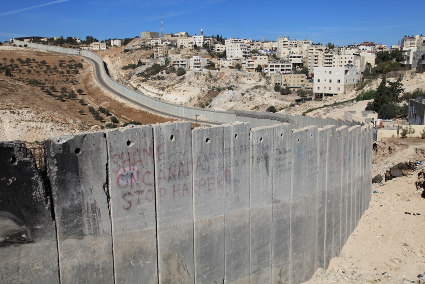 The Wall Foto & Bild on the road, backpacking, naher osten Bilder auf