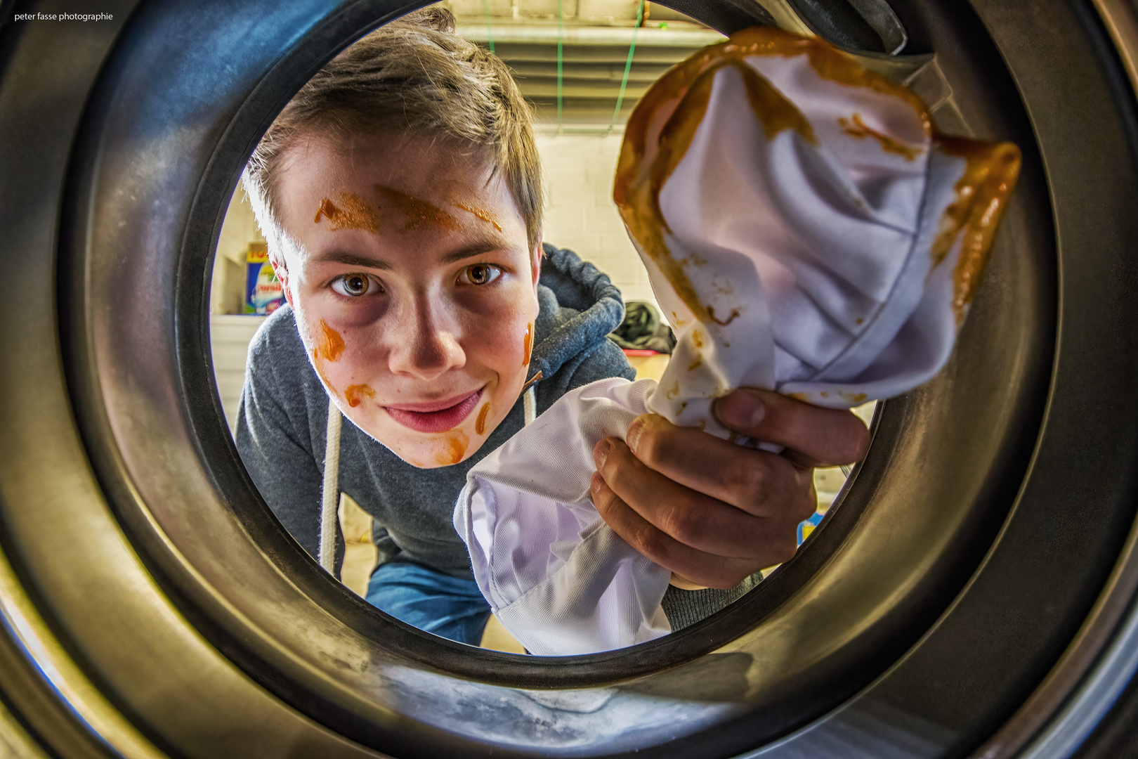 the washing cook