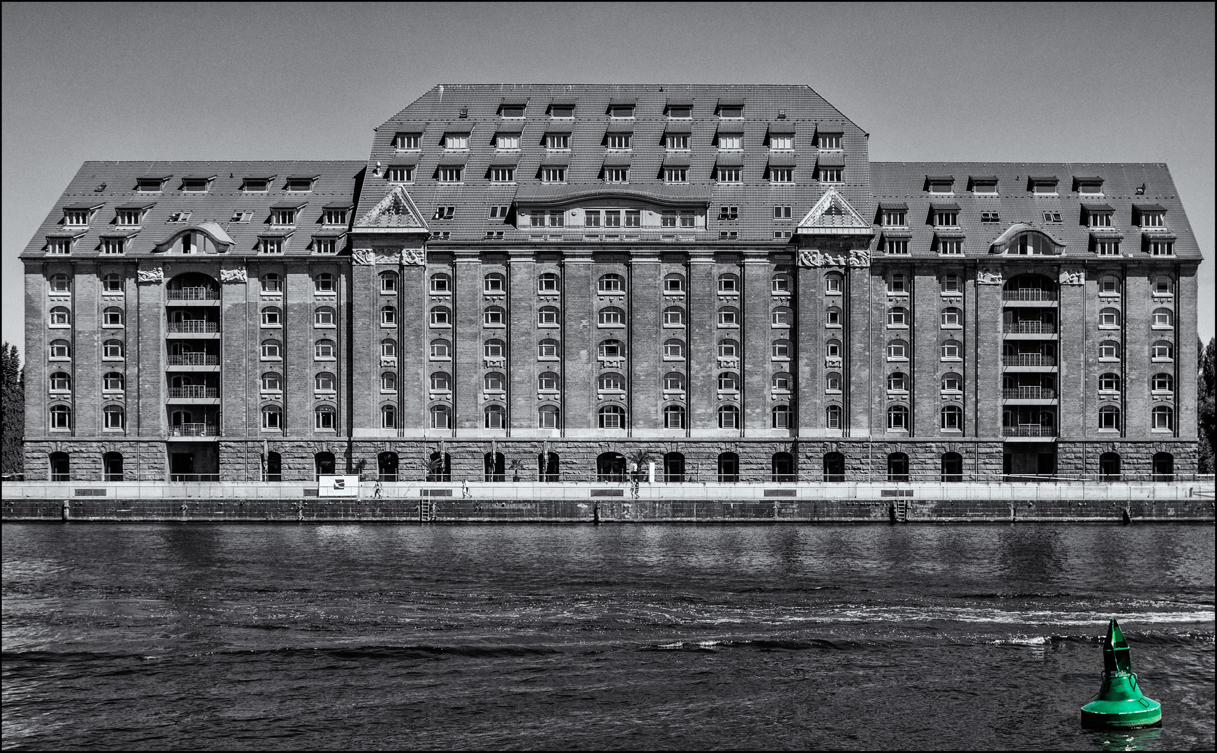 The water side of MTV Germany in Berlin.