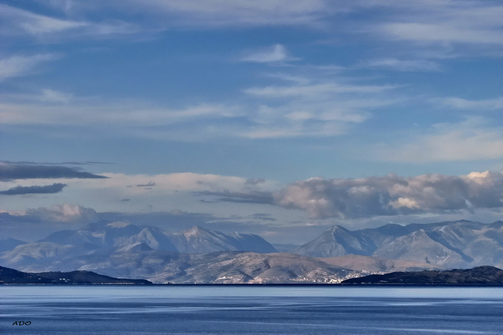 The Waters Around Corfu