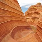 The Wave, Coyote Buttes North, Nebeneingang, Juli 2012