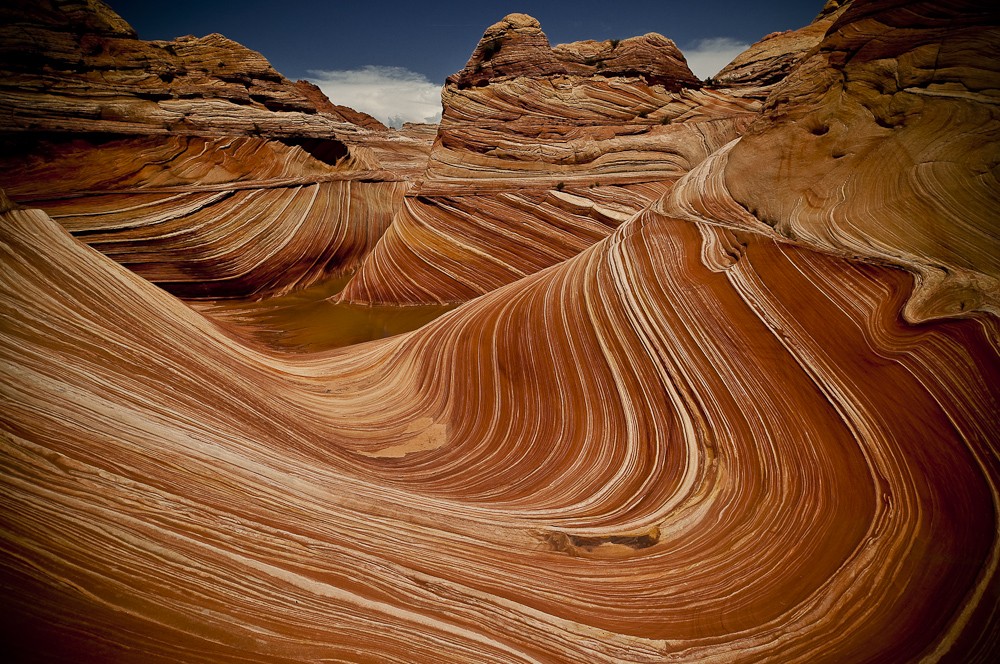 The Wave, Coyote Buttes North, Vermillion Cliffs Area, Arizona, AZ, USA