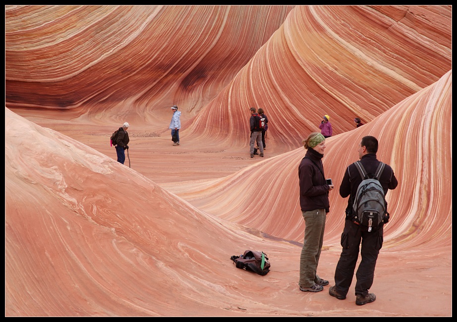 The Wave - Hochbetrieb