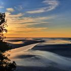 The waves of sand in Mont Saint Michel