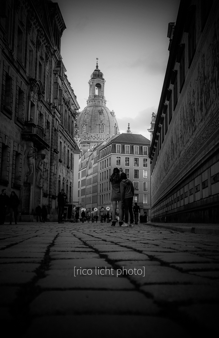 "The Way" Dresden, Frauenkirche 