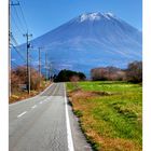 The way to Mt.Fuji