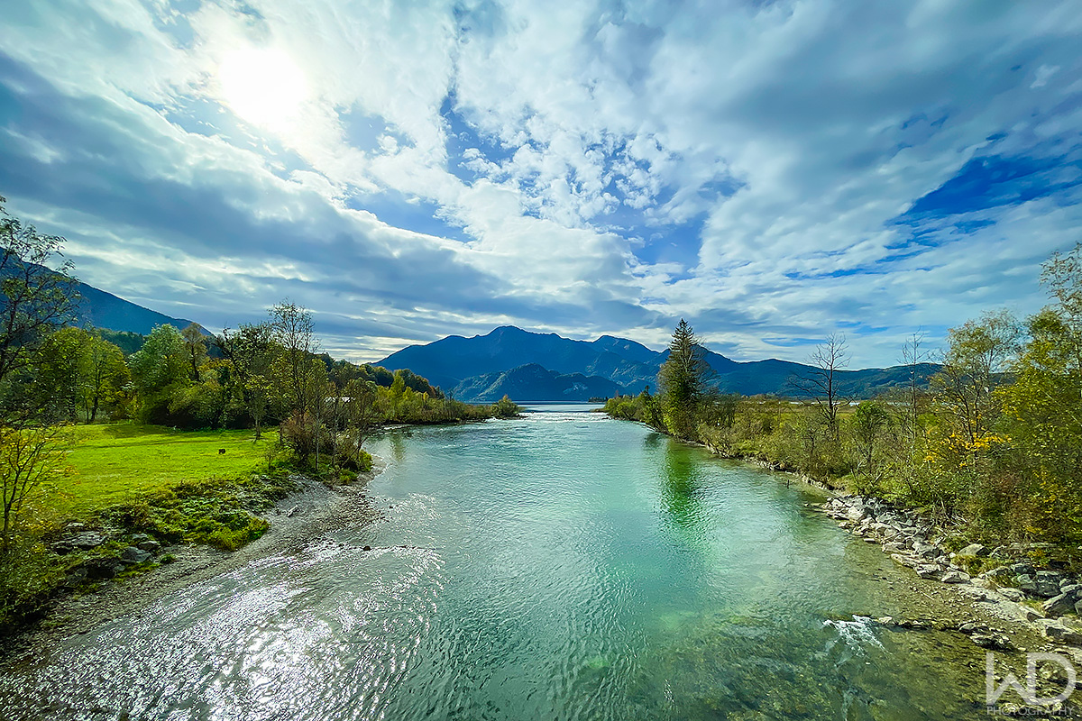 the way to the alps