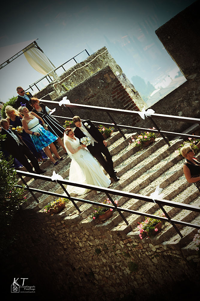 the wedding-stairs ......