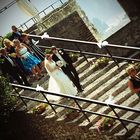 the wedding-stairs ......