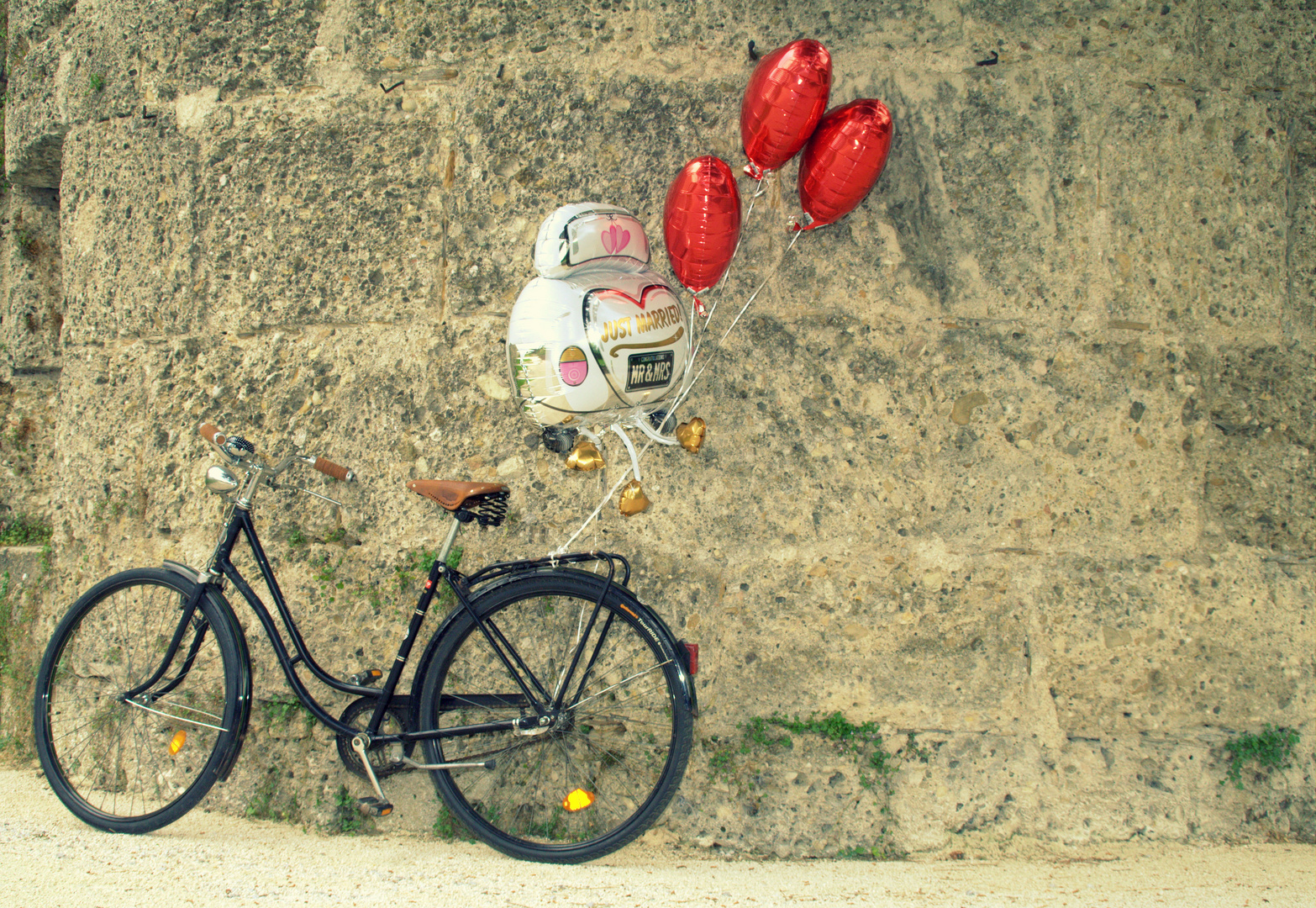 the weeding bike