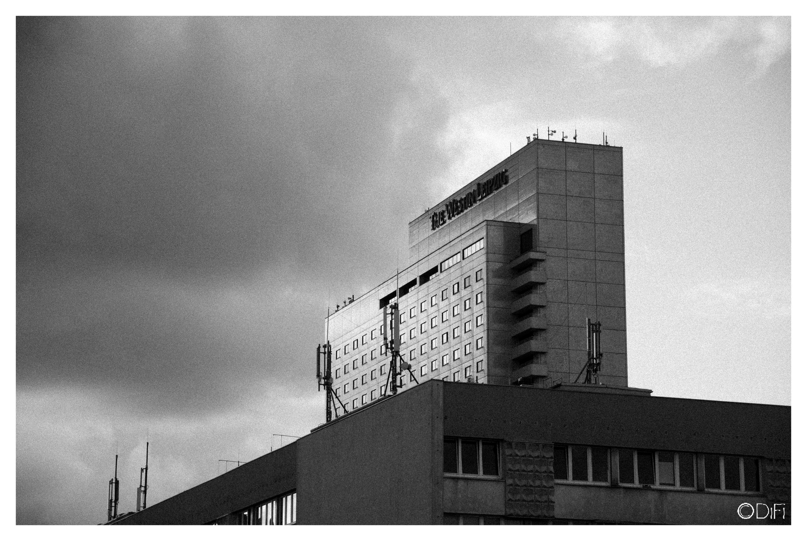 The Westin and the clouds