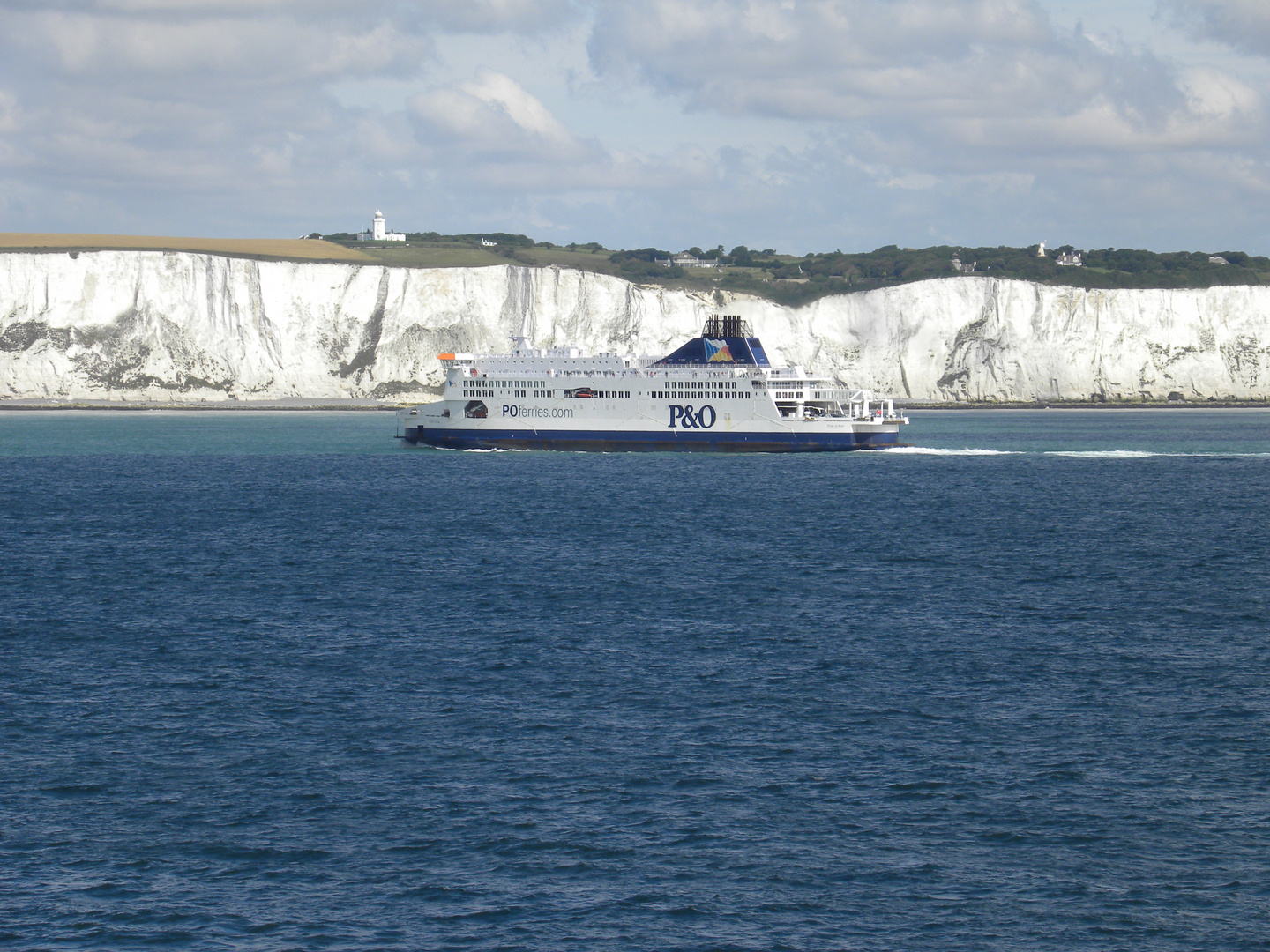 The White cliffs of Dover.