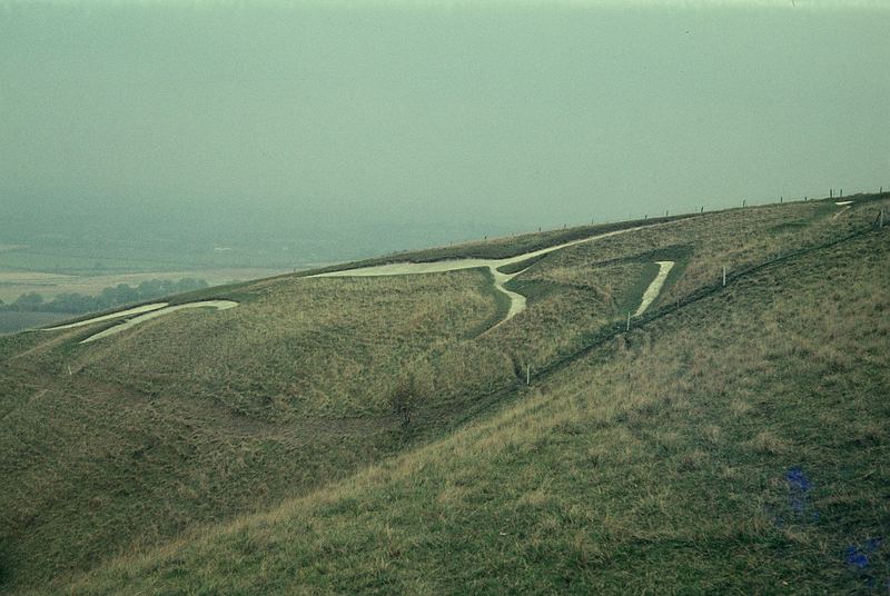 The White Horse Hill in Uffington
