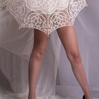 The white lace umbrella