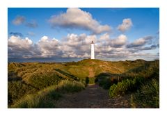 The white lighthouse