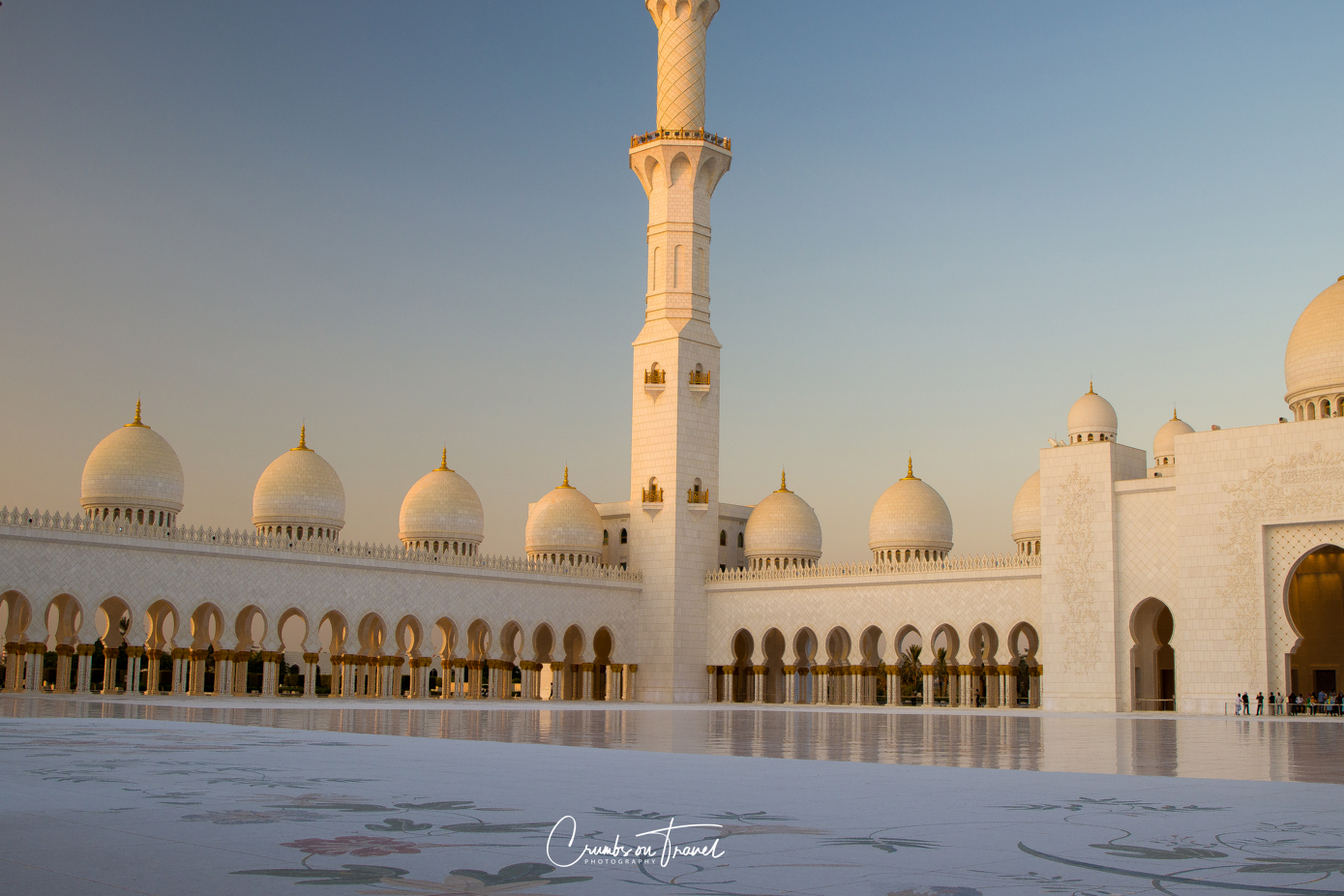 The White Mosque, Abu Dhabi, VAE