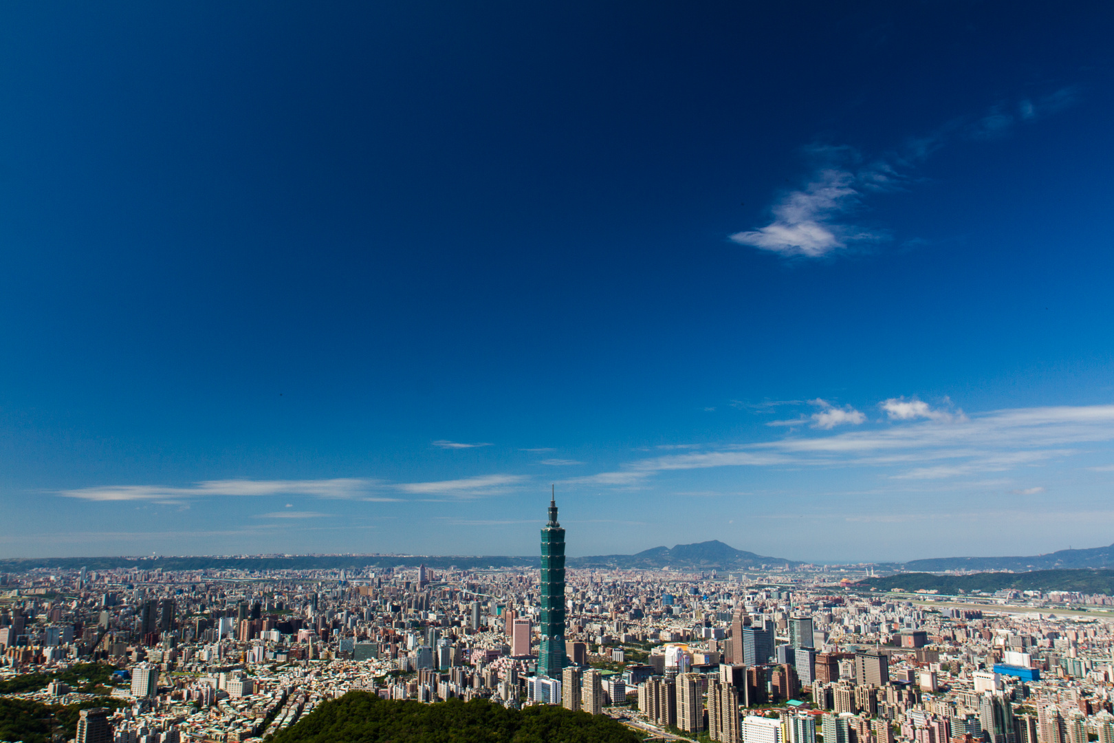 the whole of Taipei city