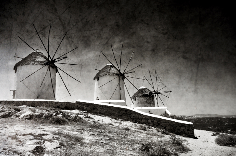The windmills of Mykonos 2